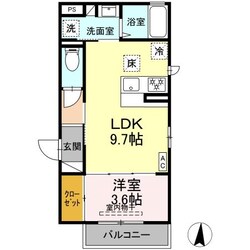 カトレアⅦの物件間取画像